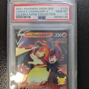 Lance's Charizard V Promo - PSA GEM MT 10